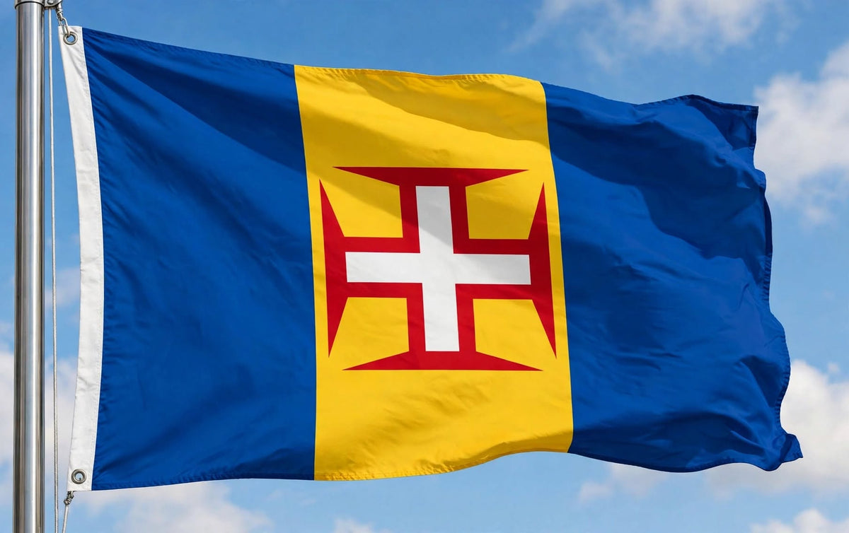 MADEIRA FLAG 150cm x 90cm (5x3 feet)