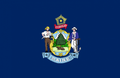MAINE USA STATE 5x3 feet FLAG 150cm x 90cm flags UNITED STATES OF AMERICA
