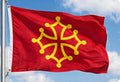 MIDI PYRENEES 5x3 feet FLAG 150cm x 90cm Polyester fabric flags toulouse FRANCE