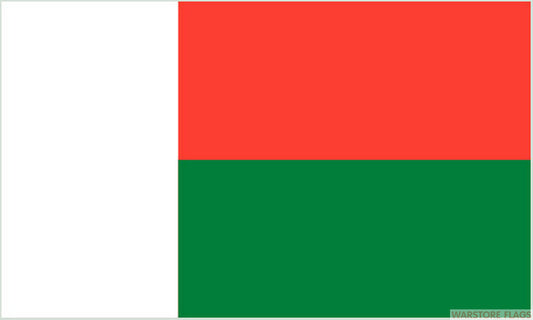 MADAGASCAR FLAG 3X2 feet 90cm x 60cm FLAGS