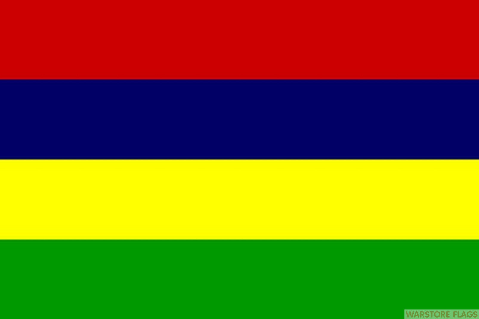 MAURITIUS FLAG 3X2 feet 90cm x 60cm FLAGS