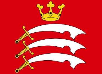 MIDDLESEX COUNTY FLAG 150cm x 90cm (5x3 feet)