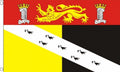 NORFOLK WITH CREST 5x3 feet FLAG 150cm x 90cm