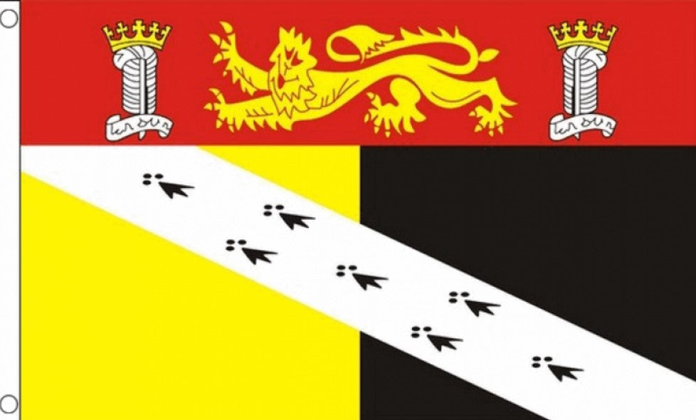 NORFOLK WITH CREST 5x3 feet FLAG 150cm x 90cm