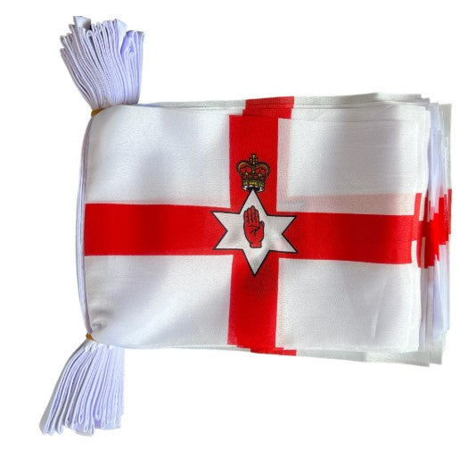 NORTHERN IRELAND 9 METRE BUNTING 30 FLAGS