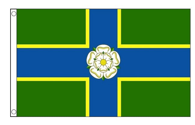 NORTH RIDING OF YORKSHIRE FLAG 150cm x 90cm (5x3 feet)