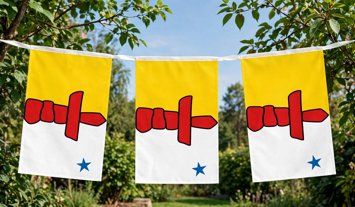 NUNAVUT FLAG BUNTING 3 Metres