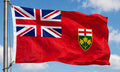 ONTARIO FLAG 150cm x 90cm (5x3 feet)