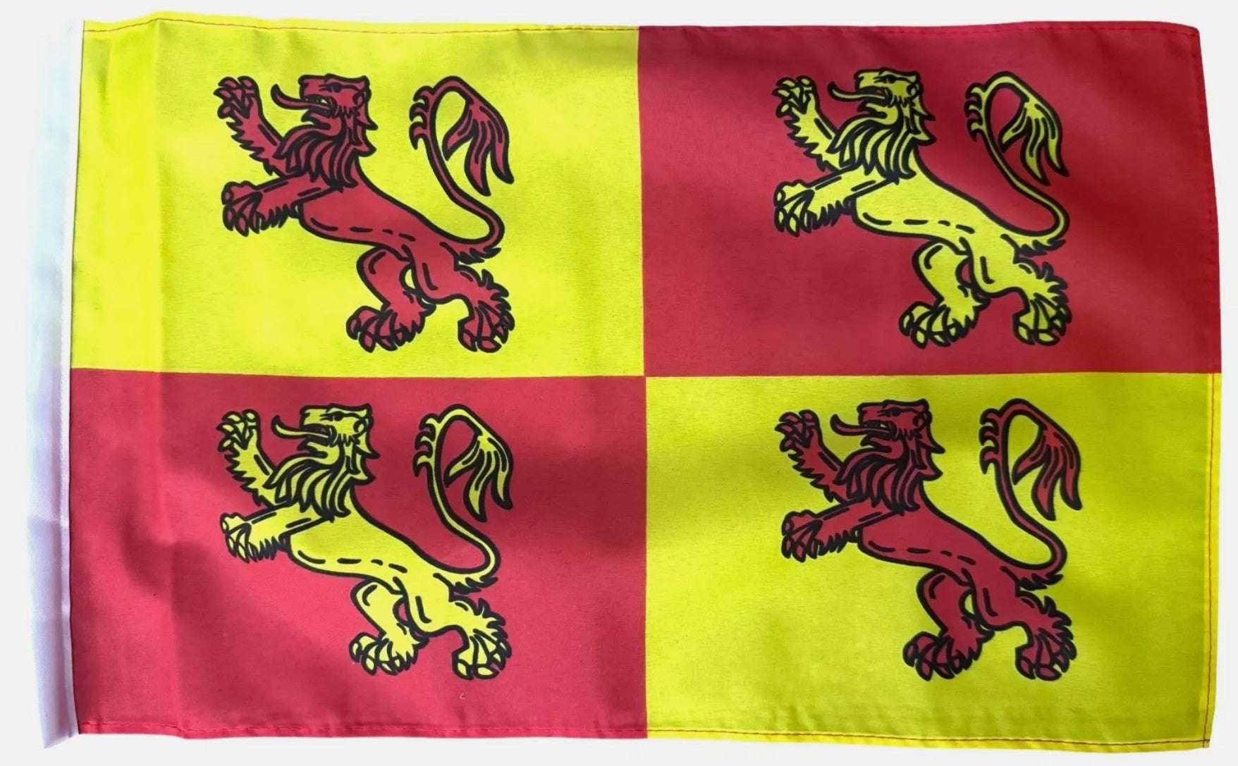 PACK OF 4 OWAIN GLYNDWR 18" X 12" FLAG boats COURTESY FLAGS WALES WELSH