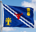 OXFORDSHIRE COUNTY FLAG 5X3 OXFORD UNIVERSITY FLAGS UK