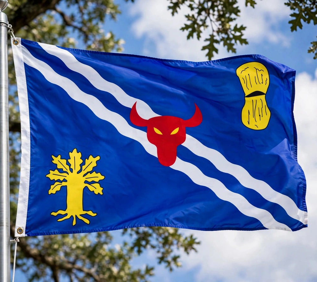 OXFORDSHIRE COUNTY FLAG 5X3 OXFORD UNIVERSITY FLAGS UK