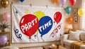 Party Time 8x5 Feet (240cm x 150cm)