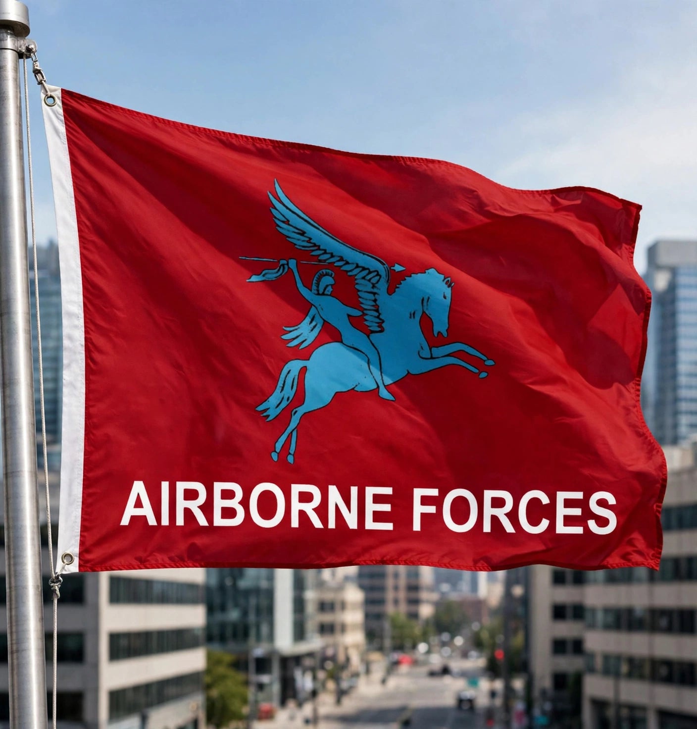 PEGASUS AIRBORNE BRITISH MILITARY 5x3 feet FLAG 150cm x 90cm