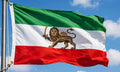 IRAN PERSIA FLAG 90cm x 60cm (3x2 feet)