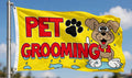 PET GROOMING 5 x 3 FLAG Polyester 150cm x 90cm flags DOG GROOM PET SHOP