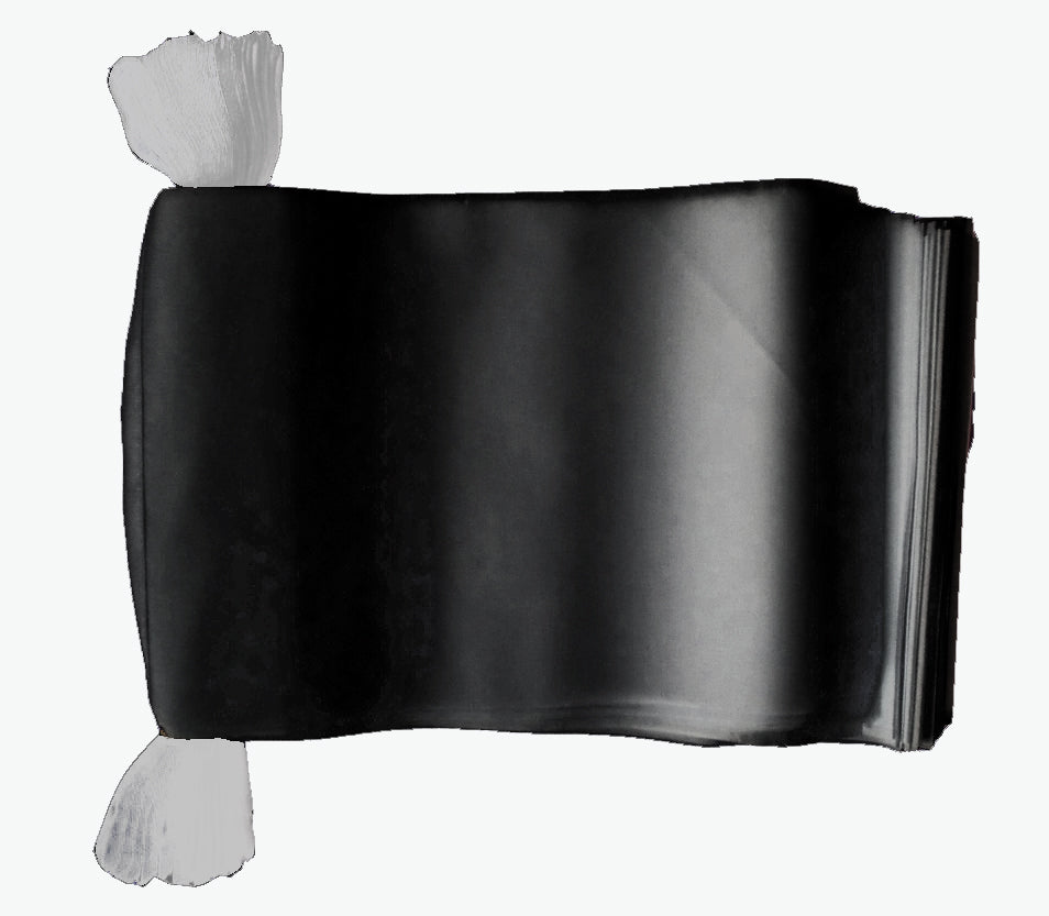 PLAIN BLACK BUNTING 9 metres 30 feet flags