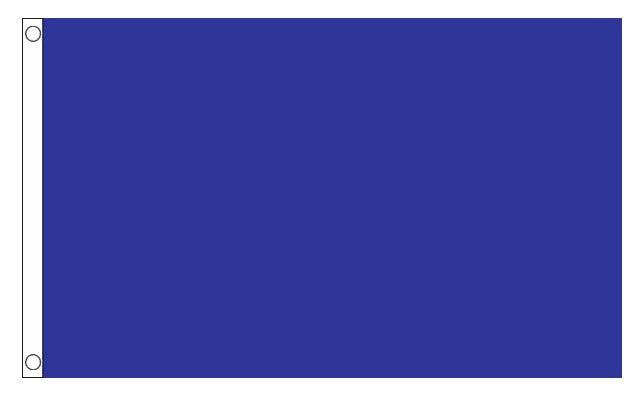 PLAIN BLUE FLAG 240cm x 150cm (8x5 feet)