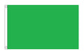 PLAIN GREEN FLAG 240cm x 90cm (8x5 feet)