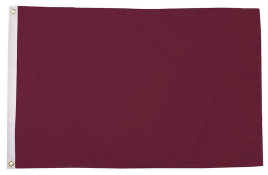 PLAIN MAROON 5x3 feet FLAG 150cm x 90cm