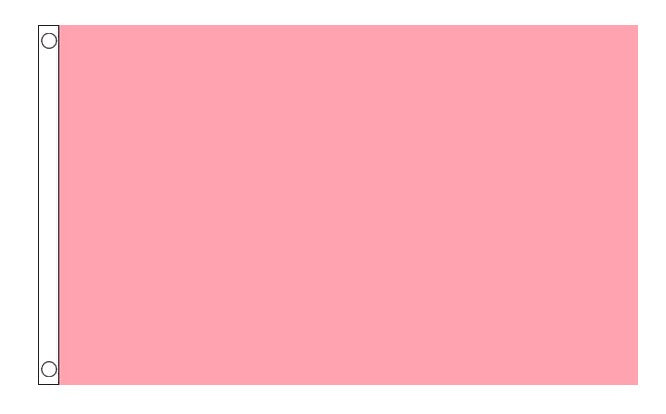 PLAIN PINK FLAG 150cm x 90cm (5x3 feet)