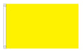 PLAIN YELLOW FLAG 240cm x 150cm (8x5 feet)