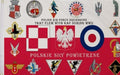 POLISH AIR FORCE Poland BRITISH RAF 5x3 feet FLAG 150cm x 90cm