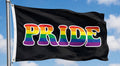 RAINBOW PRIDE BLACK 5x3 feet FLAG 150cm x 90cm