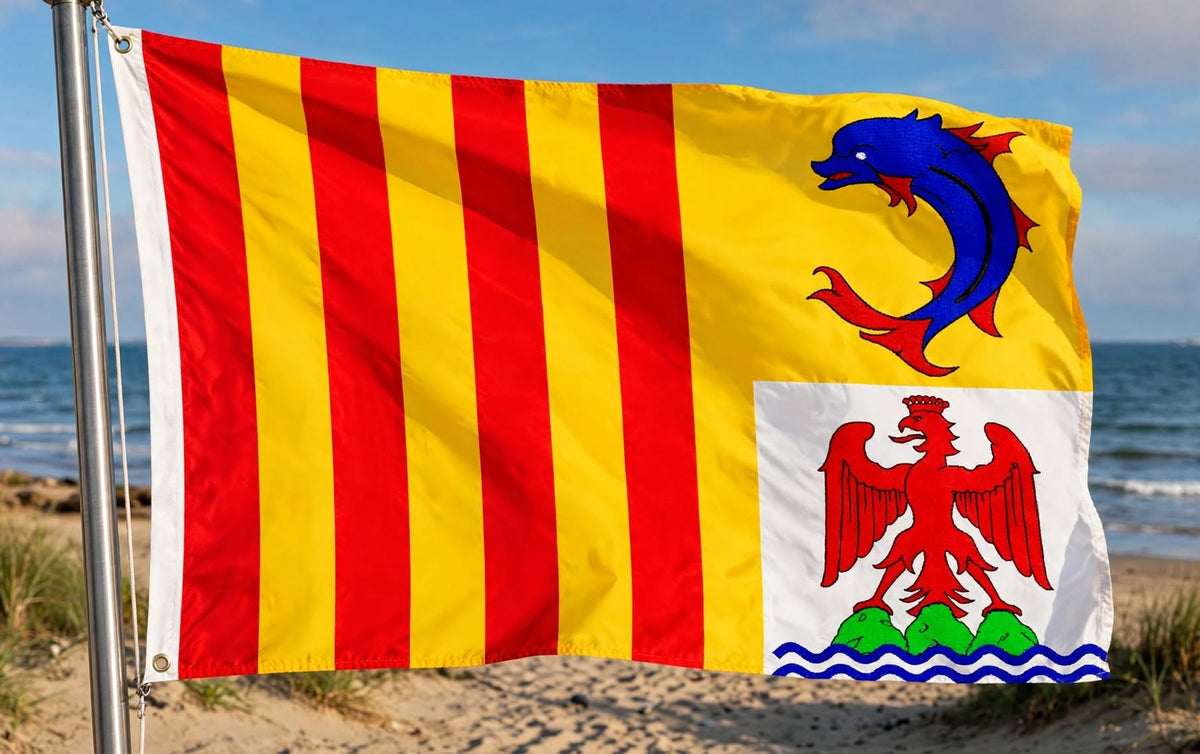 PROVENCE ALPES COTE D'AZUR 5x3 feet FLAG 150cm x 90cm