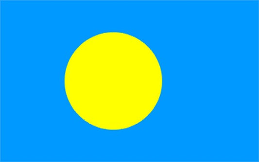 PALAU FLAG 3X2 feet 90cm x 60cm FLAGS