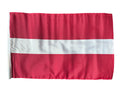 LATVIA 18" X 12" FLAG boats treehouses caravans clubs Baltic Latvian Riga