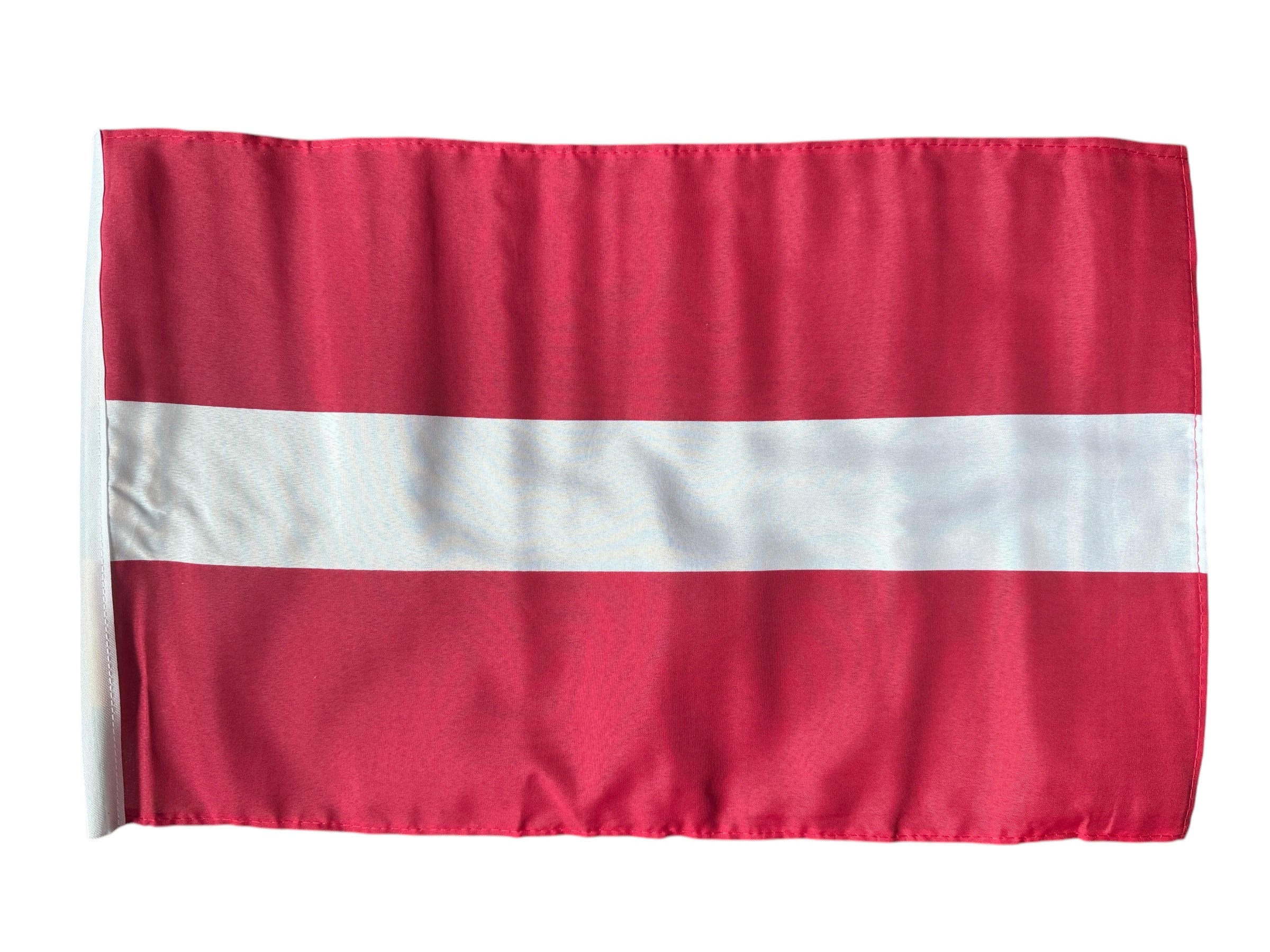 LATVIA 18" X 12" FLAG boats treehouses caravans clubs Baltic Latvian Riga