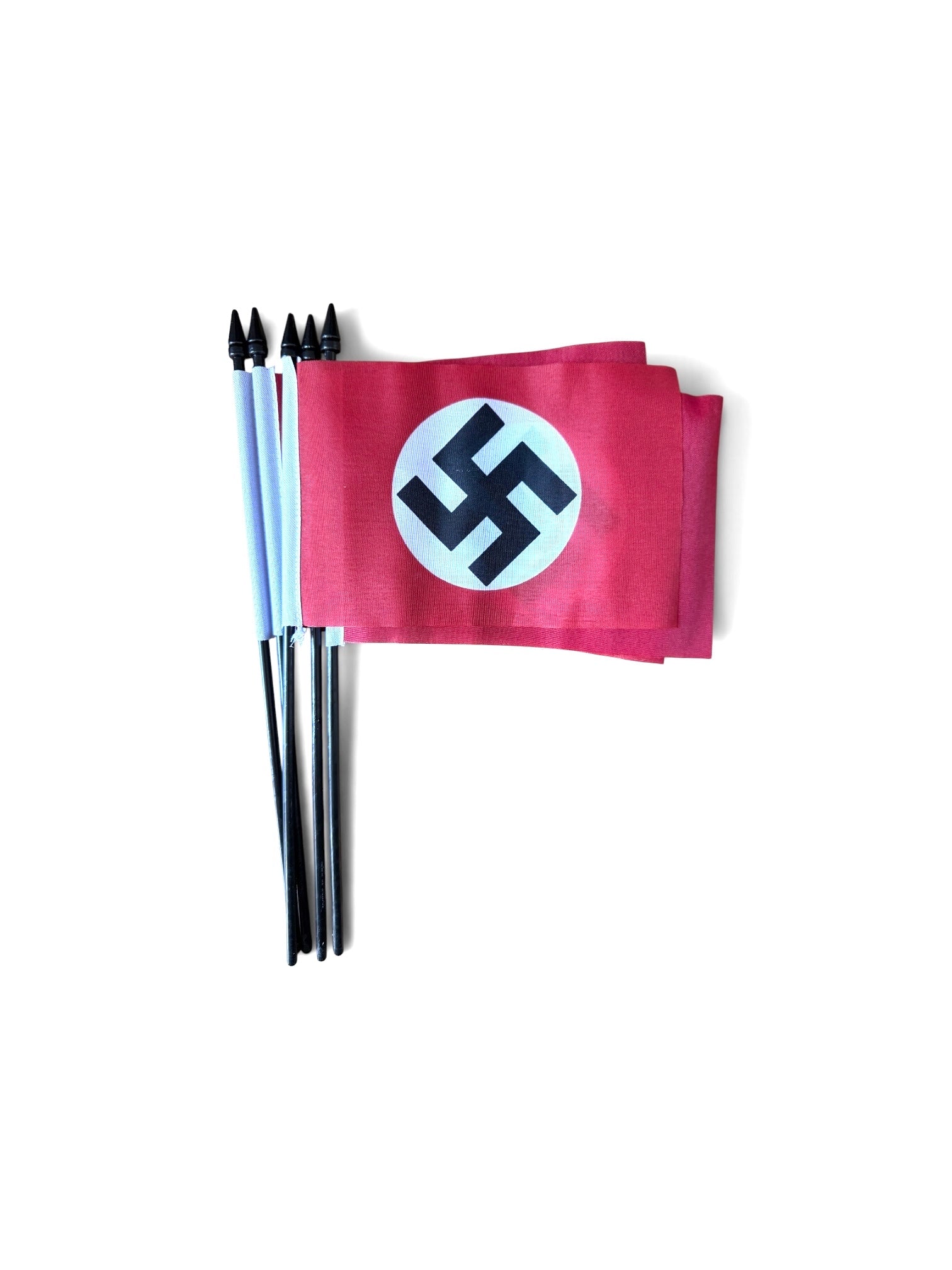 GERMAN WW2 REGULAR - PACK OF 5 HAND FLAGS (15cm x 10cm)