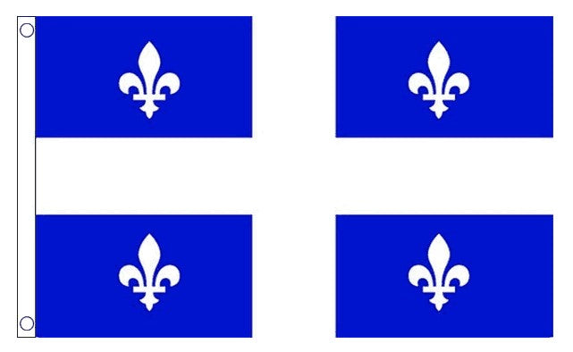 QUEBEC FLAG 150cm x 90cm (5x3 feet)