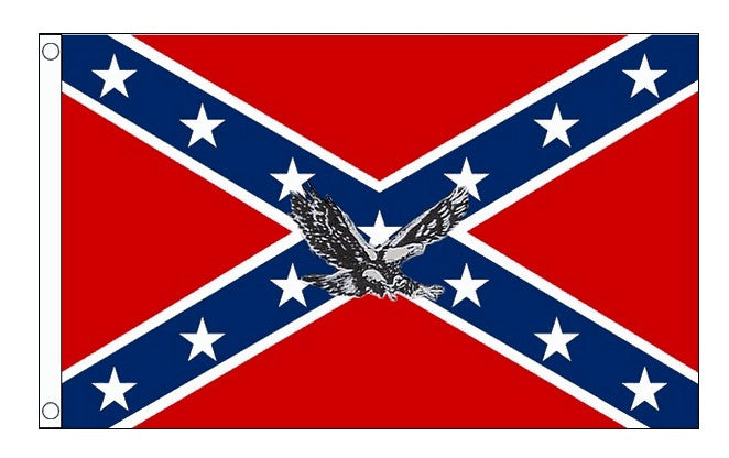 REBEL EAGLE FLAG 150cm x 90cm (5x3 feet)