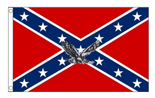 REBEL EAGLE FLAG 150cm x 90cm (5x3 feet)