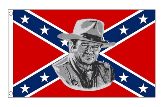 REBEL JOHN WAYNE FLAG 150cm x 90cm (5x3 feet)