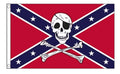 REBEL PIRATE FLAG 150cm x 90cm (5x3 feet)