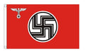 GERMAN REICH SERVICE WWII FLAG 5x3 FEET (150cm x 90cm)