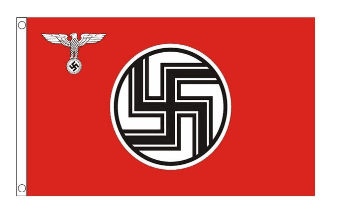 GERMAN REICH SERVICE WWII FLAG 5x3 FEET (150cm x 90cm)