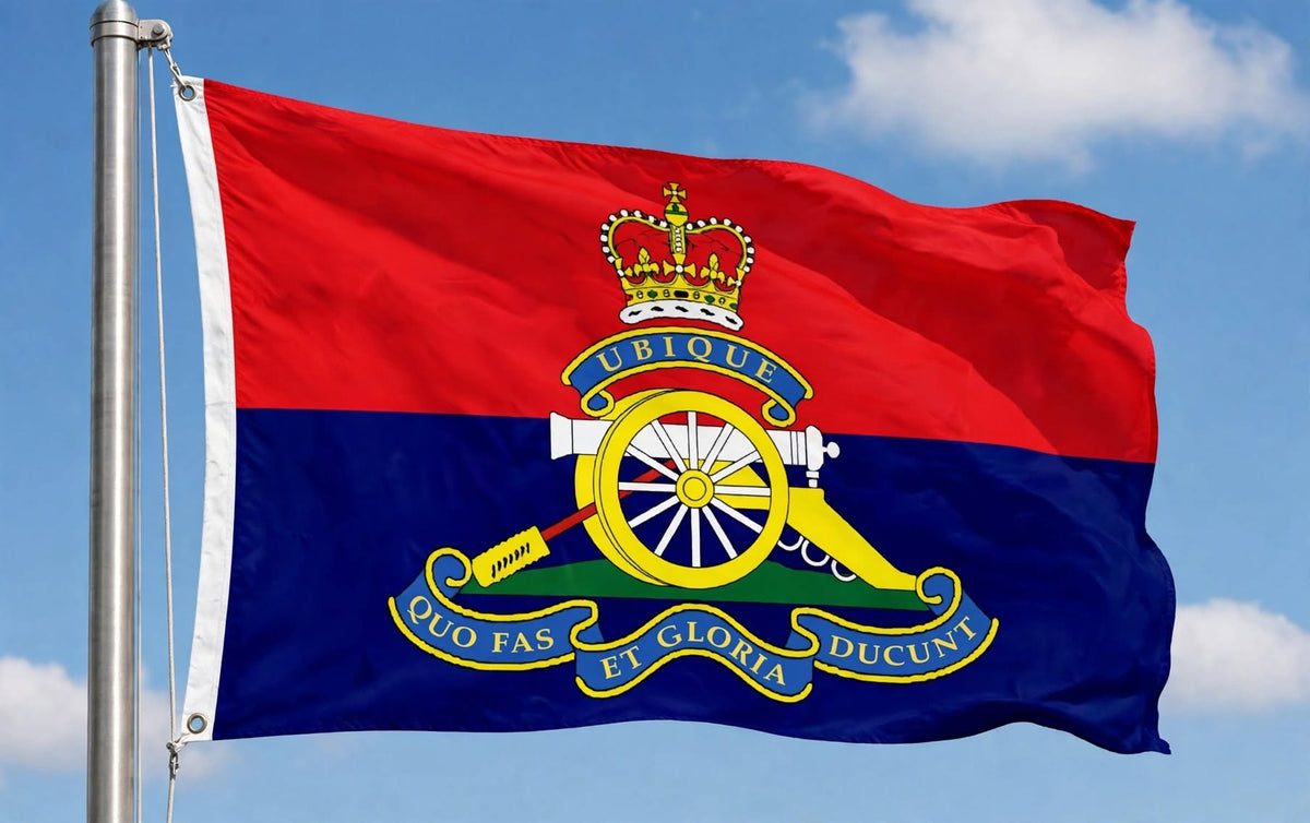 ROYAL ARTILLERY REGIMENT FLAG 150cm x 90cm (5x3 feet)