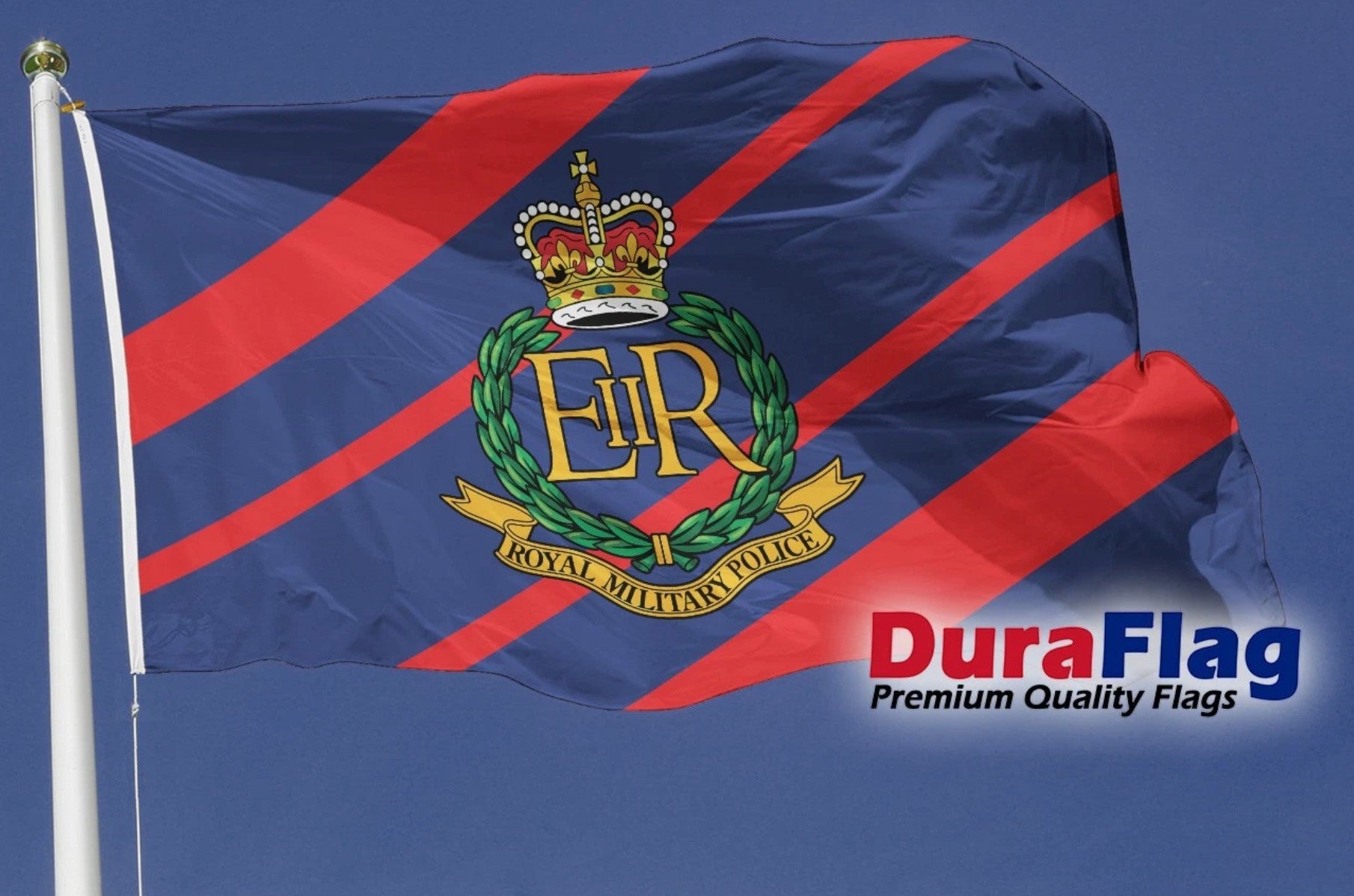 Royal Military Police Style B Courtesy DuraFlag Rope and Toggled 150cm x 90cm