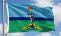 Royal Signals Corps Courtesy DuraFlag Rope and Toggled (20in x 12in)