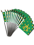 RUTLAND SMALL HAND FLAGS Pack of 12