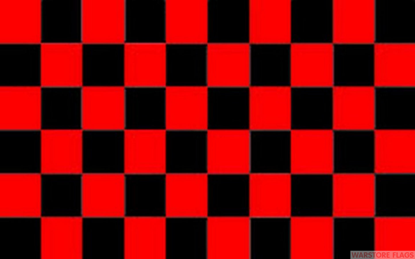 BLACK AND RED CHECKERED 5x3 feet FLAG 150cm x 90cm