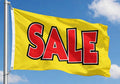 SALE Yellow and red 5x3 feet FLAG 150cm x 90cm