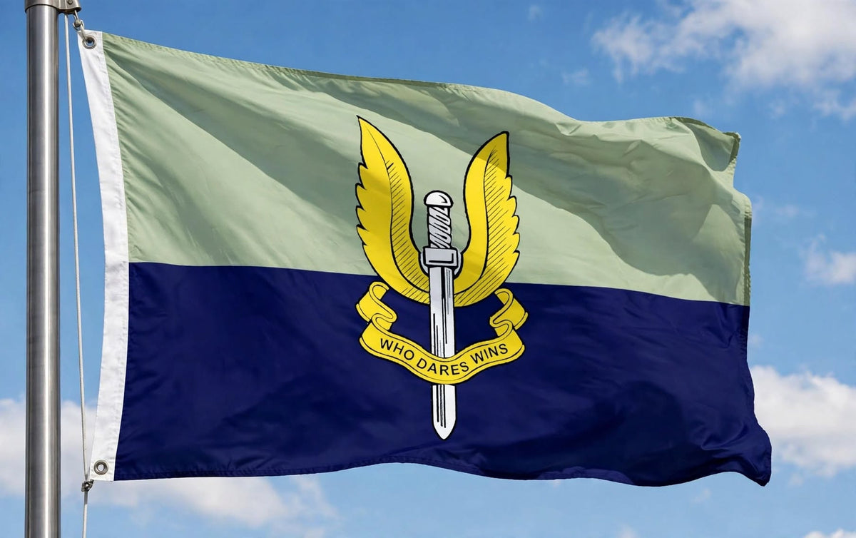 SPECIAL AIR SERVICE (SAS) BLUE FLAG 150cm x 90cm (5x3 feet)