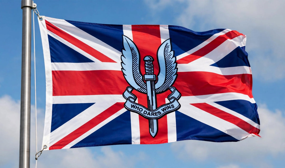 SAS SPECIAL AIR SERVICE UK VERSION FLAG 150cm x 90cm (5x3 feet)