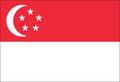 SINGAPORE FLAG 3X2 feet 90cm x 60cm FLAGS