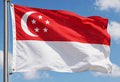 SINGAPORE FLAG 150cm x 90cm (5x3 feet)