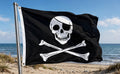 SKULL AND CROSSBONES Pirate FLAG 150cm x 90cm (5x3 feet)